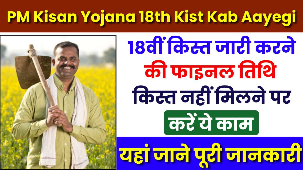 PM Kisan Yojana 18th Kist Kab Aayegi