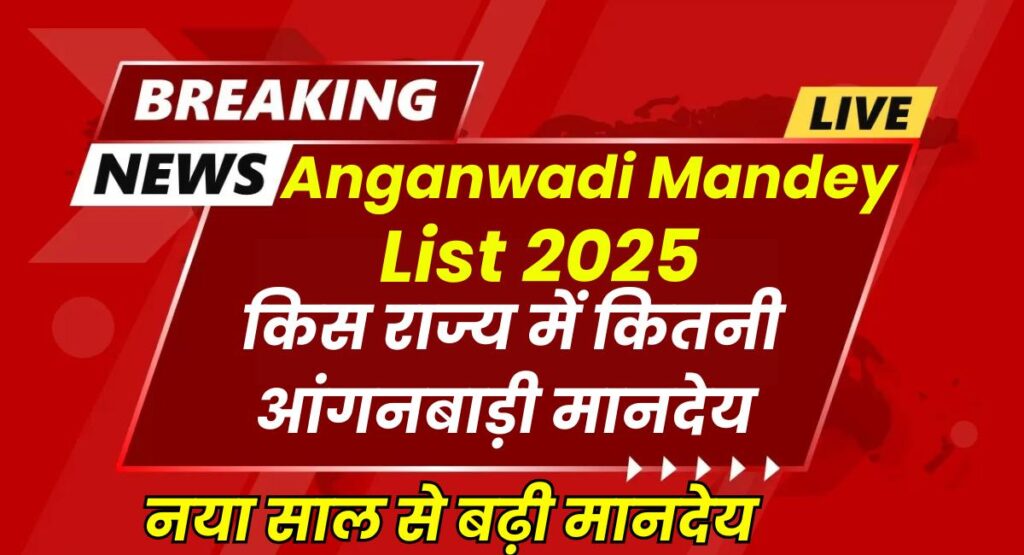 Anganwadi Mandey List 2025